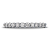 2.5mm 12-Stone Round Diamond Wedding Band by Benchmark in 14K White Gold 0.48 ctw thumb 1