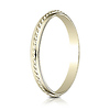 2mm 14K Yellow Gold Braided Cord Ring Wedding Band thumb 1
