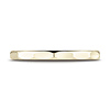 2mm Faceted Wedding Band in Solid 14K Yellow Gold thumb 0